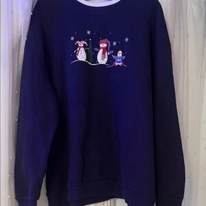 Croft & Barrow Navy Sweatshirt